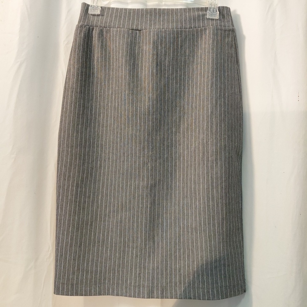 Stitch Fix Womens Axelle Pin‎ Striped Pencil Midi Skirt L